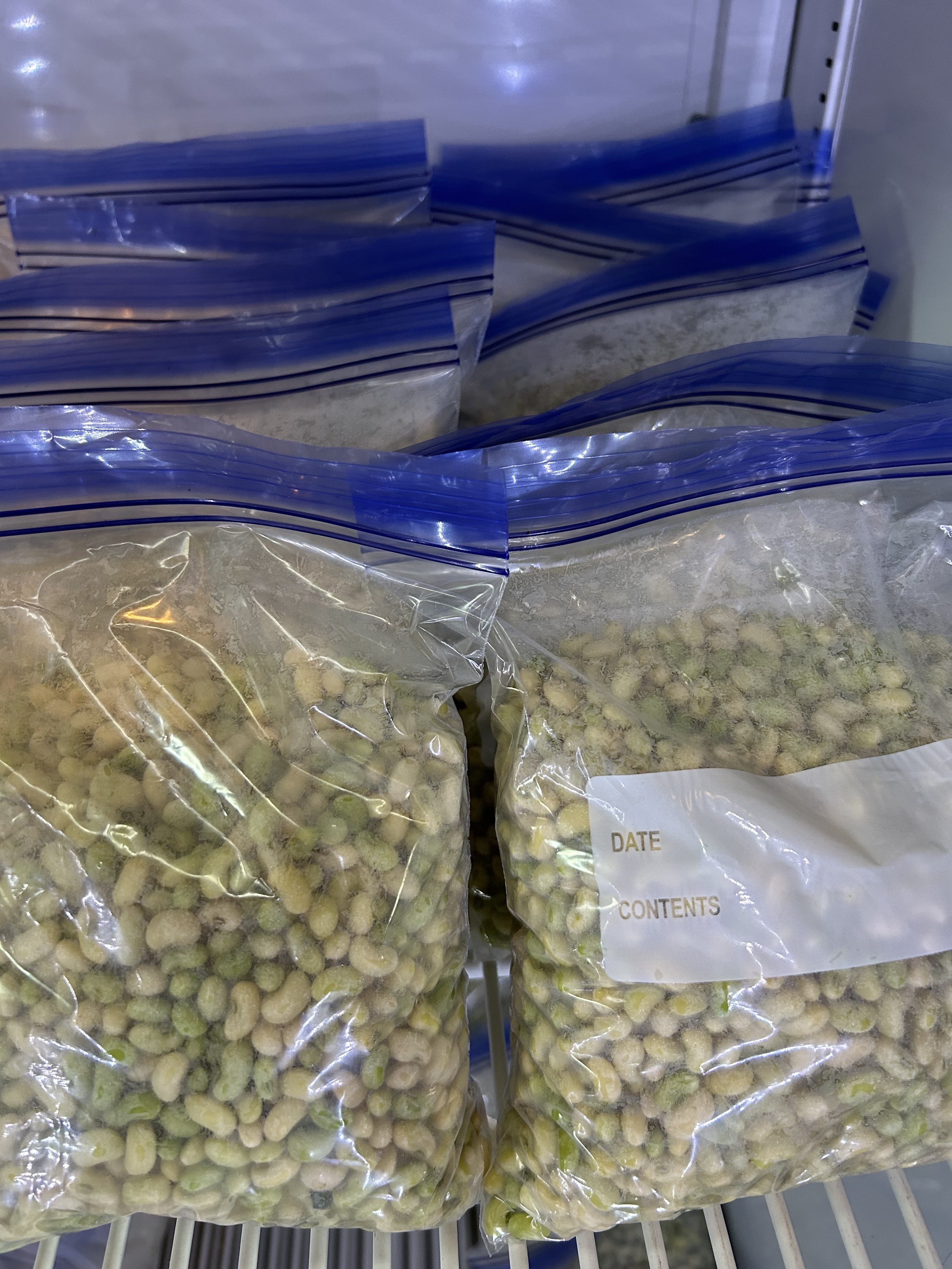 Fresh Homegrown Peas